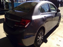 2014 HONDA CIVIC, GRAY, LX MODEL, 1.8L, AT.   A26331